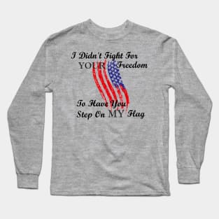 Proud Veteran Long Sleeve T-Shirt